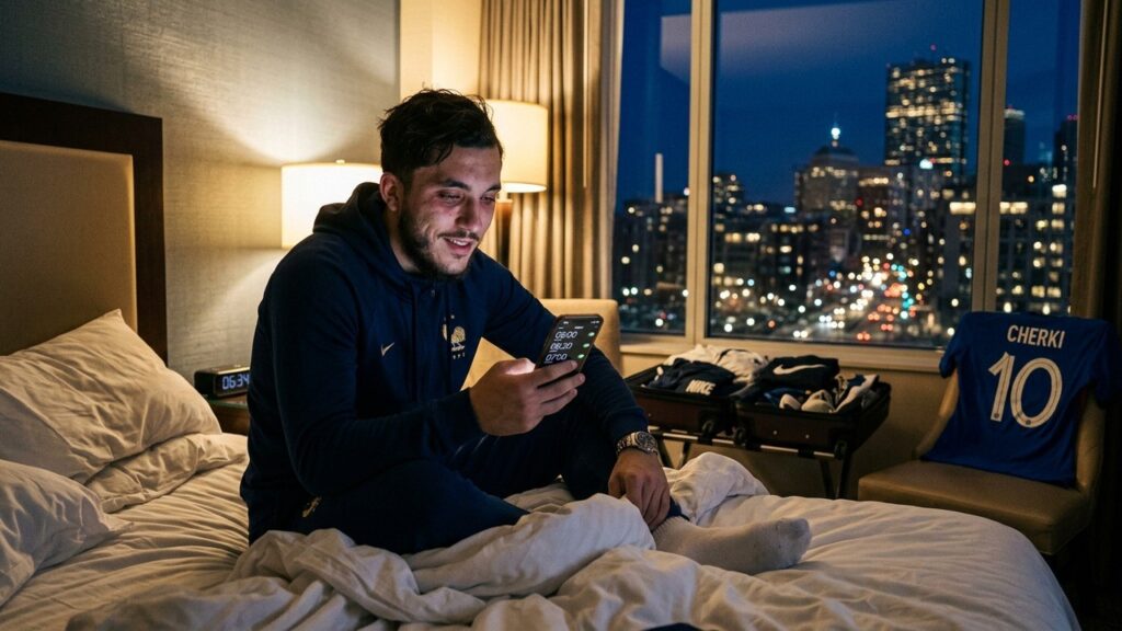 Rayan Cherki et le Jet Lag : Les Bleus Face au Décalage Horaire aux USA