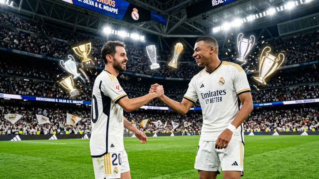 Real Madrid : Bernardo Silva Signe Et Retrouve Mbappé