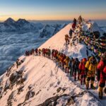 Record Historique à l&rsquo;Everest : Plus de 1000 Alpinistes au Sommet