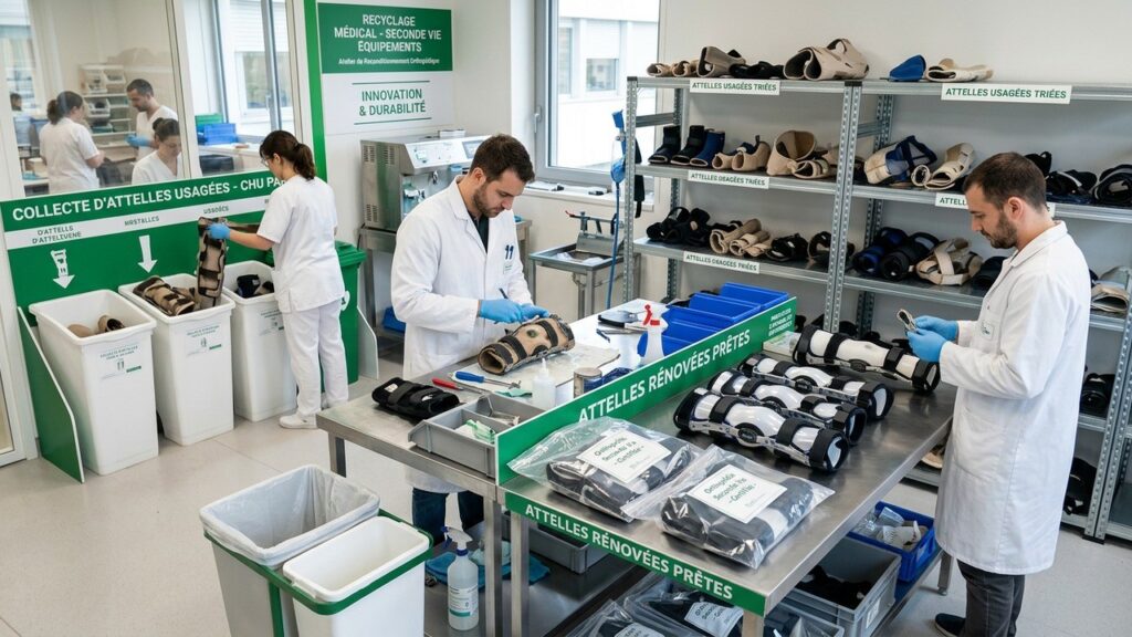 Recyclage Attelles Orthopédiques : Une Start-up Révolutionne le Secteur Médical
