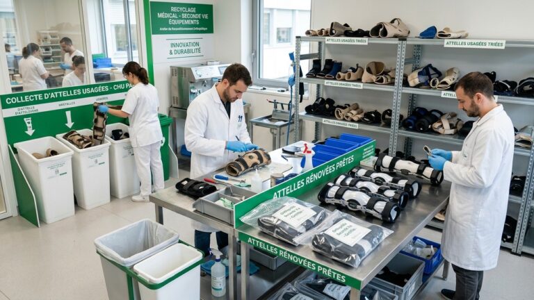 Recyclage Attelles Orthopédiques : Une Start-up Révolutionne le Secteur Médical