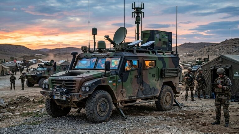 Renault 4Troop : Poste de Commandement Mobile Hybride pour l&rsquo;Armée