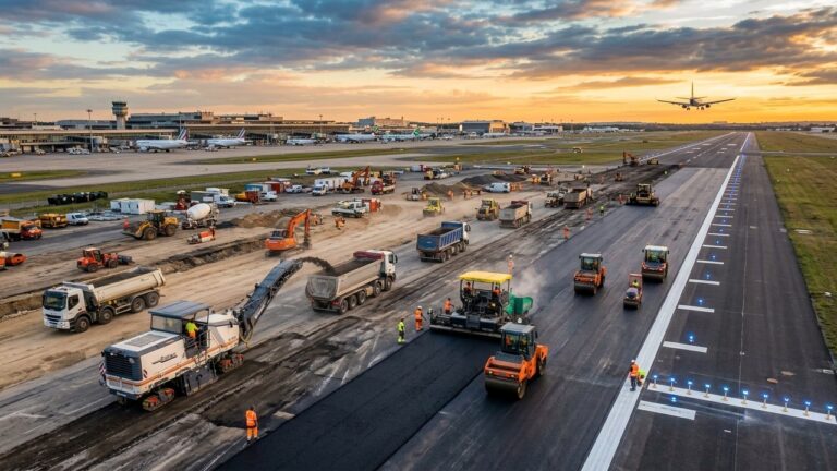 Rénovation Piste 4 Orly : Chantier XXL à 100 Millions d’Euros
