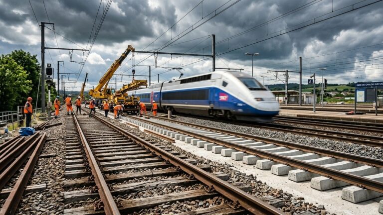 Rénovation Réseau FerrovWriting the French railway renovation articleiaire : Le Milliard d&rsquo;Euros Qui Manque