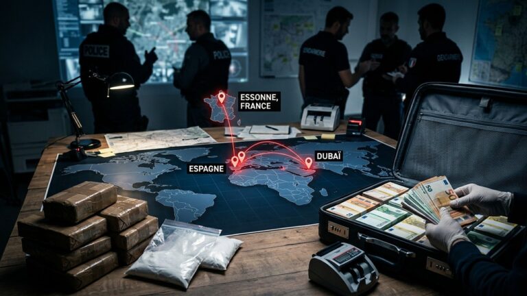 Réseau de Trafic de Drogue International Démantelé en Essonne