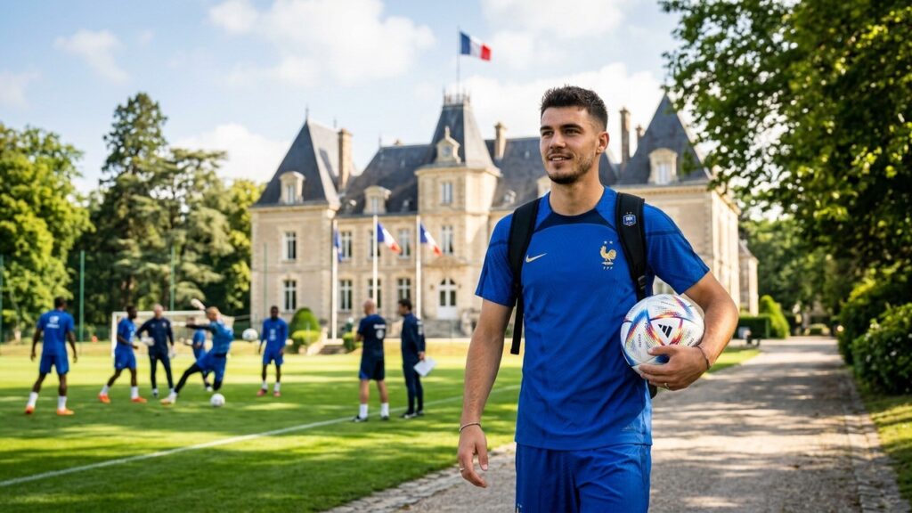 Robin Risser : Découverte des Bleus et Débuts Prometteurs