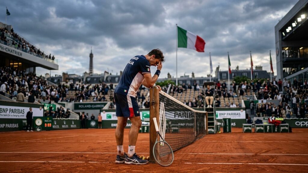 Roland-Garros 2026 : Arnaldi Forfait, Cobolli en Finale Face à Zverev