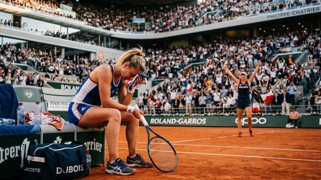 Roland-Garros 2026 : Diane Parry Stoppée Net par ChwalinskaGenerating the blog article