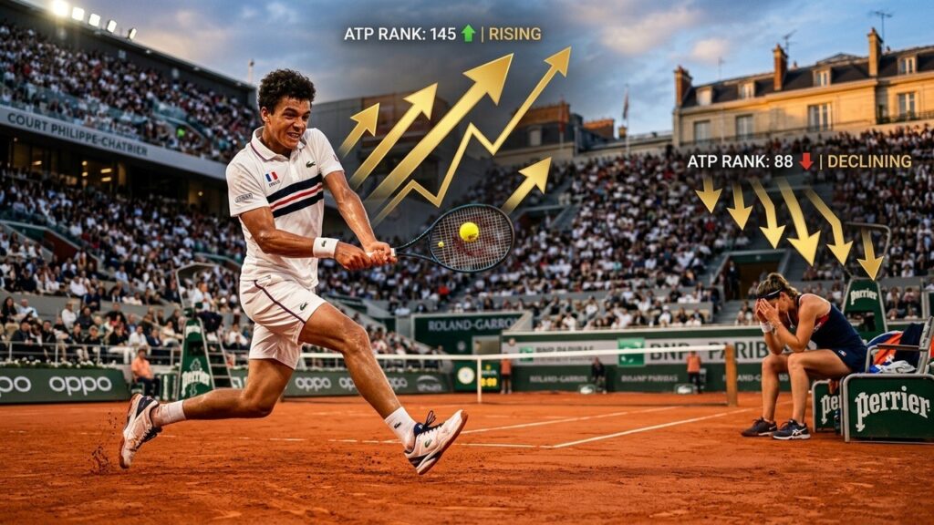Roland-Garros 2026 : Moïse Kouame Bondit, Loïs Boisson Chute au Classement