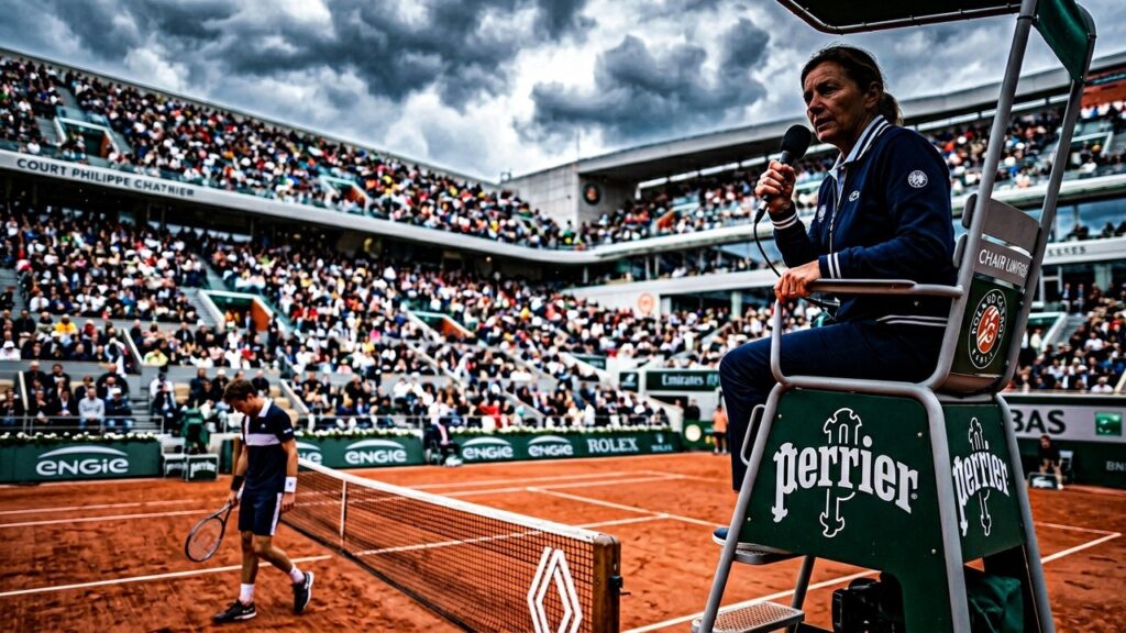 Roland-Garros : Sanction Lourde Après Insultes Misogynes Contre Arbitre