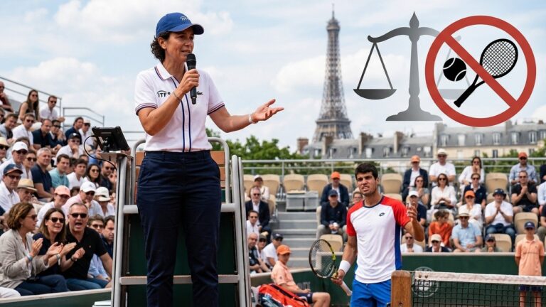 Roland-Garros Sanctionne des Propos Sexistes Contre une Arbitre