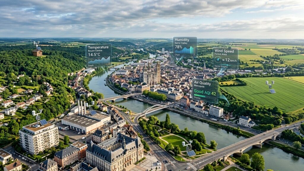 Rouen Renforce Son Observatoire Climatique Avec De Nouveaux Capteurs