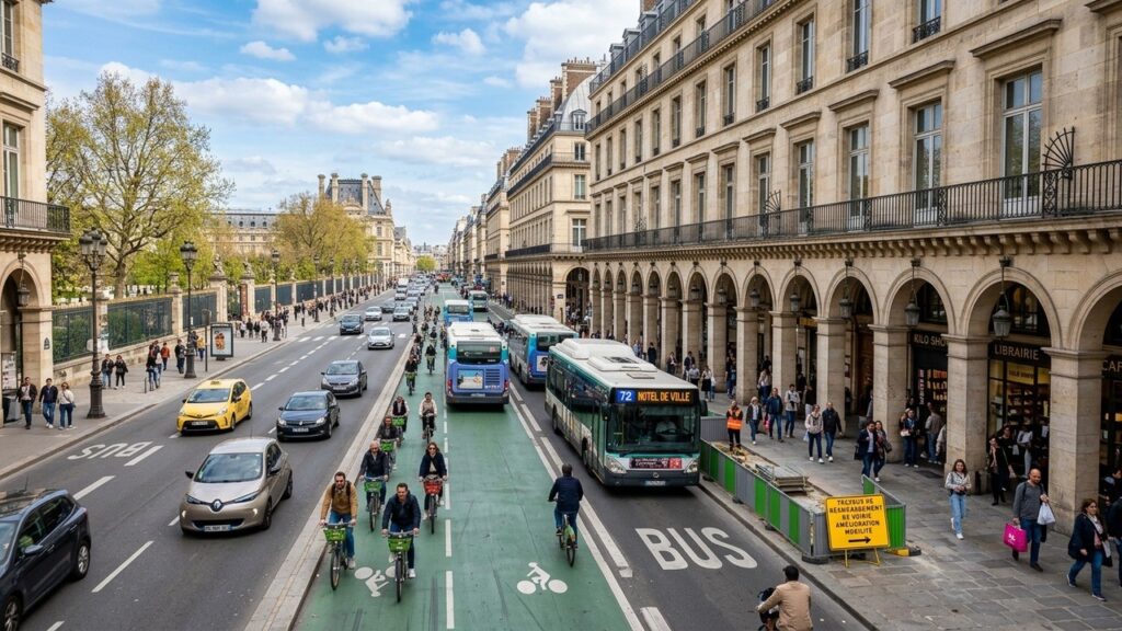 Rue de Rivoli : Grégoire Veut Recréer Voie Bus Dédiée
