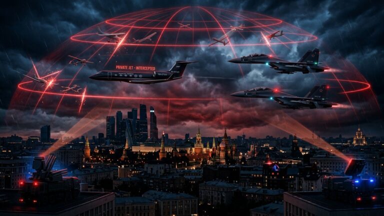 Russie Ferme son Espace Aérien aux Petits Avions près de Moscou