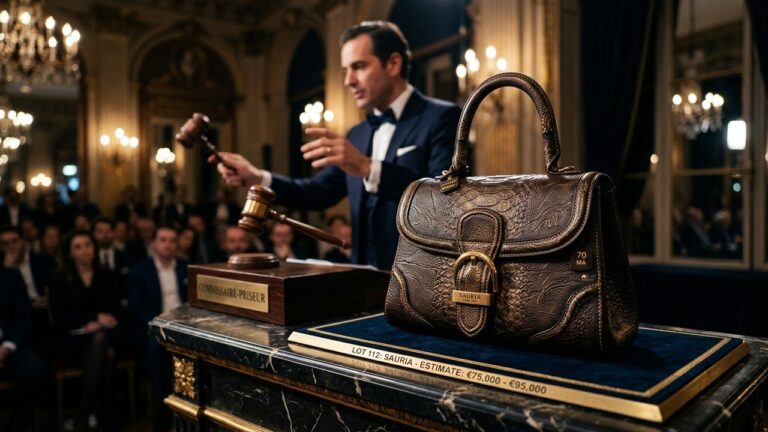 Sac en Cuir de T-Rex : L&rsquo;Échec Surprenant aux Enchères de Paris