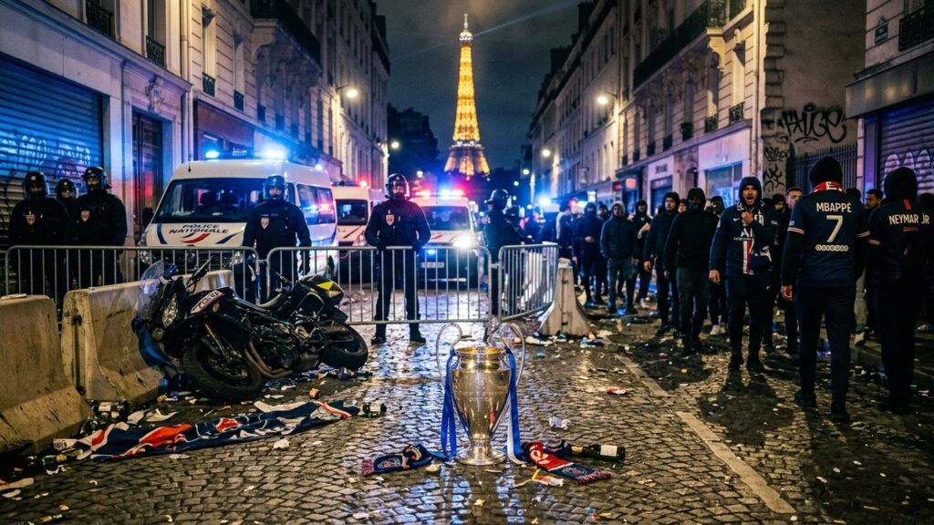 Sacre du PSG : Un Mort, un Ado Grièvement Blessé et 277 Gardes à Vue