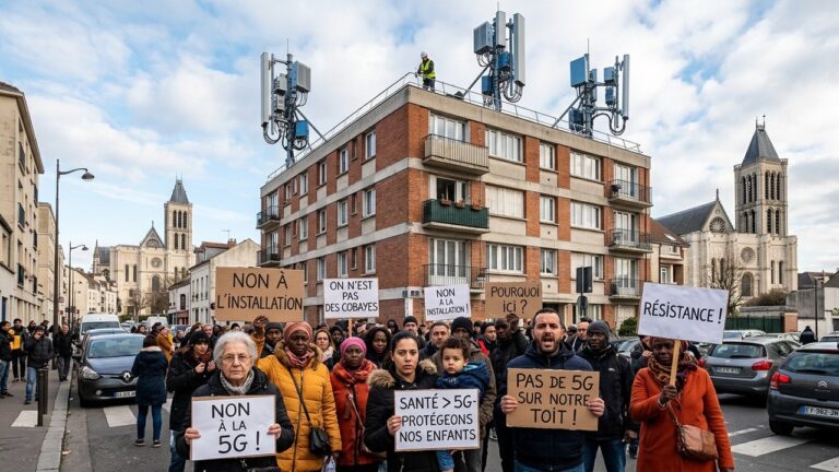 Saint-Denis : Locataires en Colère Contre les Antennes 5G