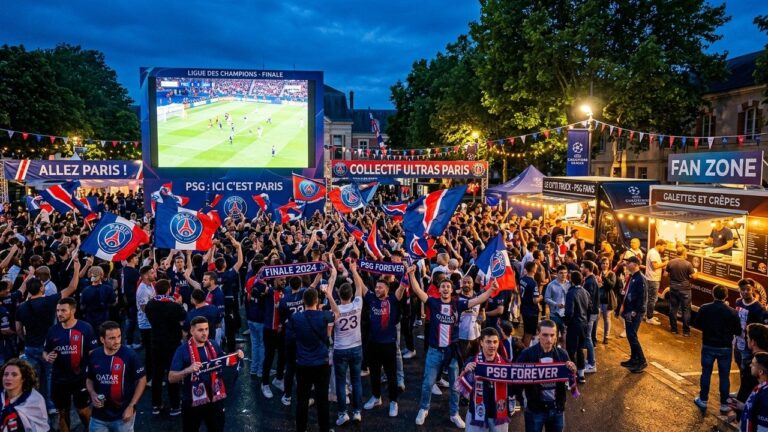 Saint-Germain-en-Laye : Fan Zone PSG-Arsenal au Camp des Loges