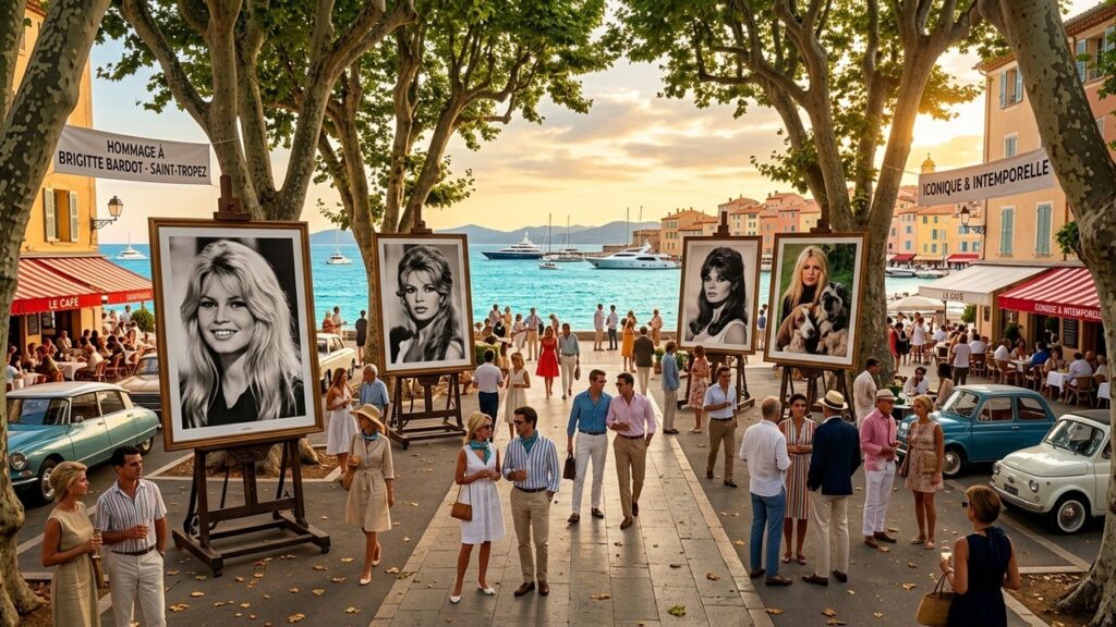 Saint-Tropez Célèbre Brigitte Bardot Cet Été