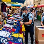Saisie de Contrefaçons à Creil : Maillots Nike et Lacoste Retirés du Marché