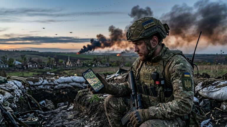 Satellites en Ukraine : Images Directes sur Téléphones des Soldats