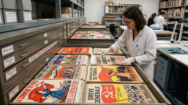 Sauvetage de la Plus Grande Collection d&rsquo;Affiches Politiques de France