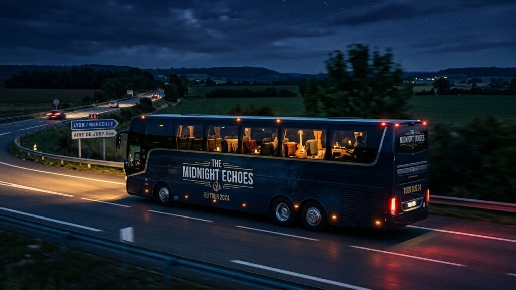 Secrets des Tour-Bus : La Vie sur la Route des Festivals