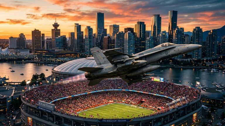 Sécurité AériStructuring the long-form articleenne : Chasseurs Armés au-dessus du Canada pour la Coupe du Monde