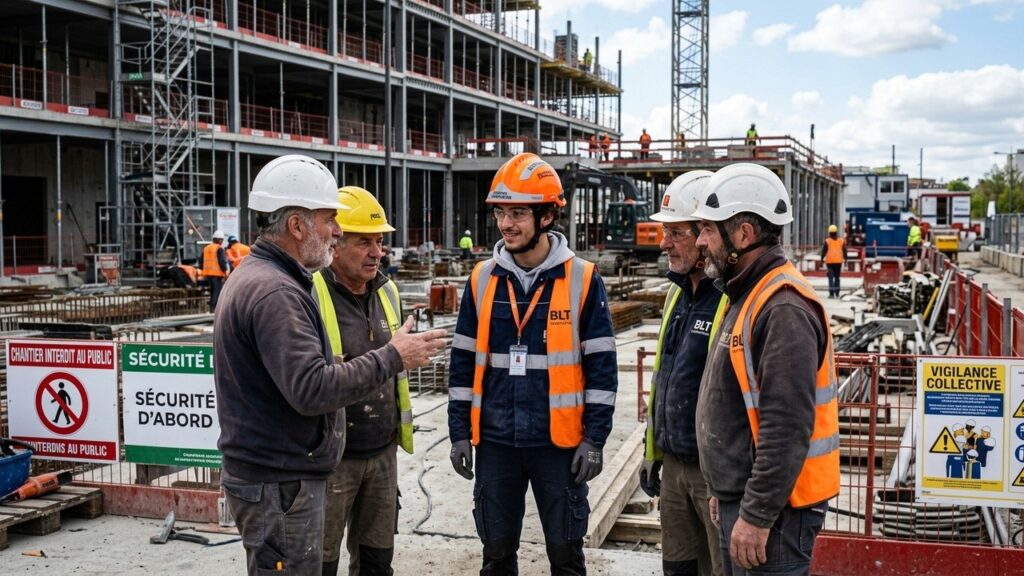 Sécurité Au Travail : Casque Ou Veste Différente Pour Protéger Les Nouveaux