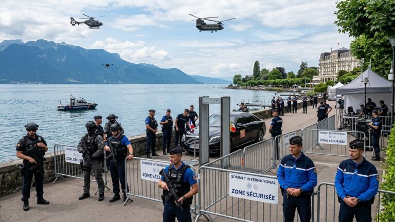 Sécurité G7 Evian : Plus de 14000 Forces Mobilisées