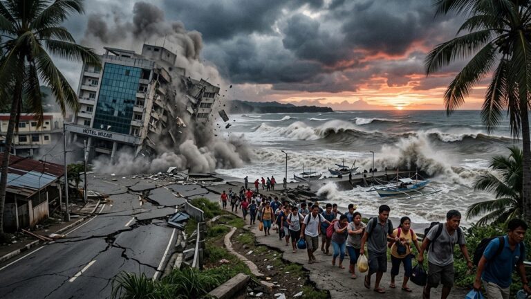 Séisme Dévastateur aux Philippines : 31 Morts et Alerte Tsunami