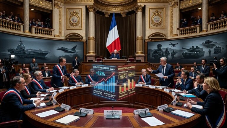 Sénat Divisé sur la Rallonge Budgétaire aux Armées Françaises