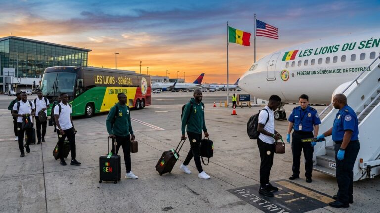 Sénégal : La Vérité sur le Contrôle des Lions sur le Tarmac aux États-Unis