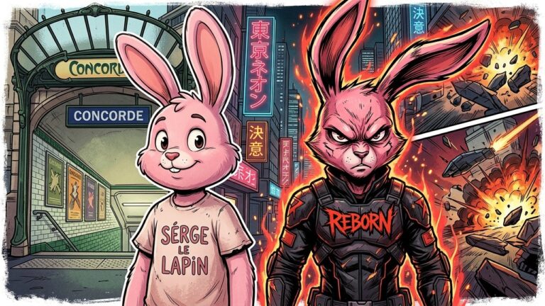 Serge le Lapin Réinventé par Mangaka d&rsquo;Attaque des Titans pour Japan Expo