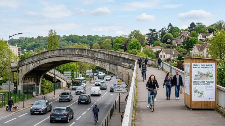 Sèvres : Démolir la Passerelle du 8-Mai-1945 ou la Conserver ?