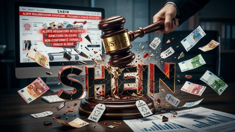 Shein : Amende Record de 22 Millions d’Euros en France