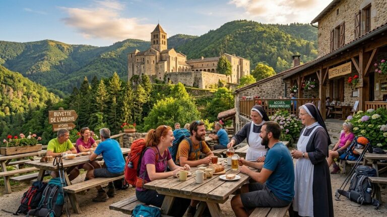 Sœurs en Ardèche : Une Buvette pour Sauver Leur Abbaye Historique