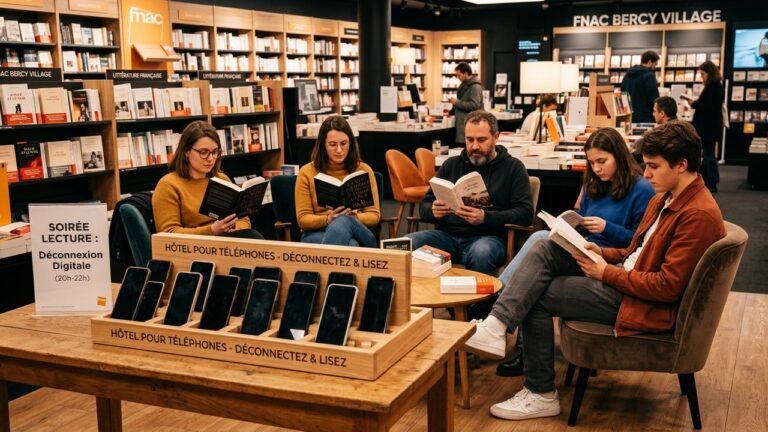 Soirée Lecture Fnac Bercy : Déconnectez pour Mieux Lire à Paris