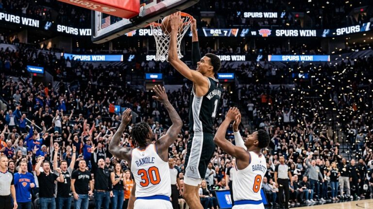 Spurs Face Aux Knicks : Wembanyama Peut-Il Conquérir Le Titre NBA ?