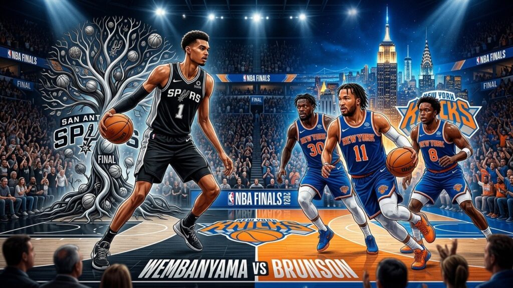 Spurs Knicks : Deux Modèles Opposés pour le Titre NBA