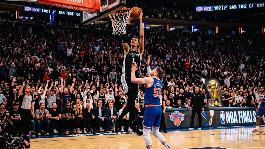 Spurs Knicks : Heure Et Chaîne Pour Le Match 1 Des Finales NBA 2026