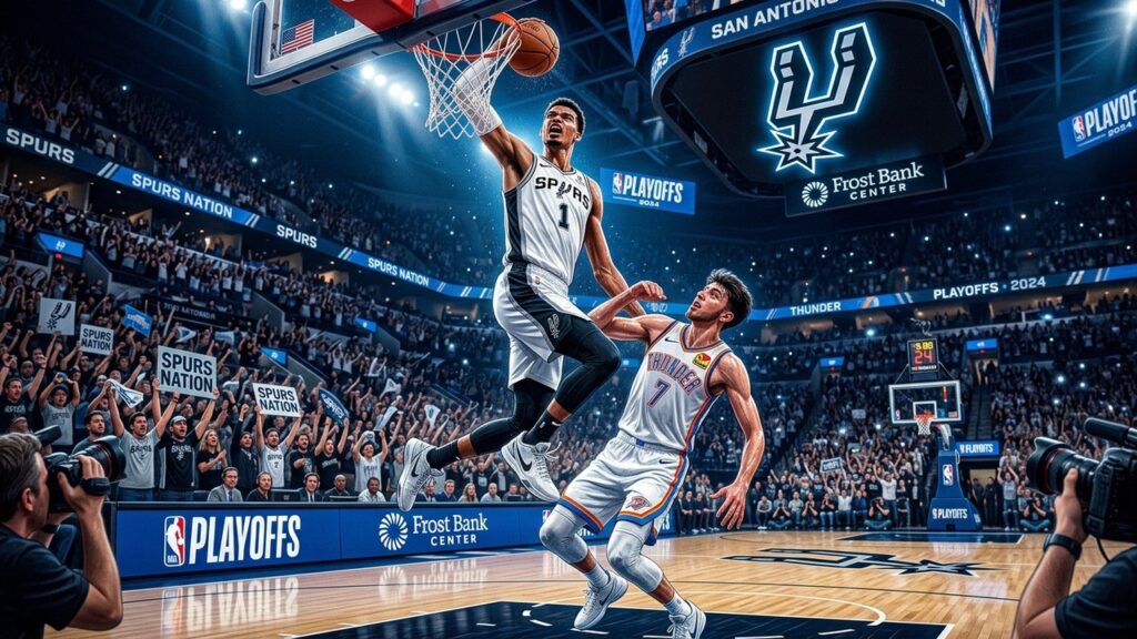 Spurs Thunder : Heure et Chaîne pour le Match 6 des Finales de Conférence Ouest NBA