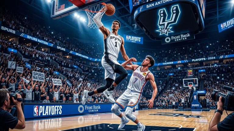 Spurs Thunder : Heure et Chaîne pour le Match 6 des Finales de Conférence Ouest NBA