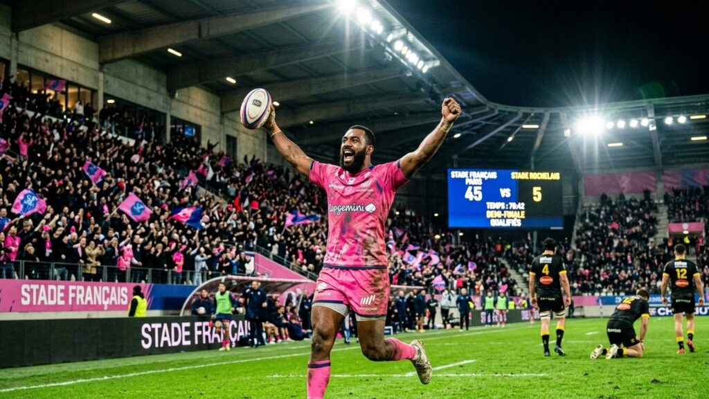 Stade Français Écrase La Rochelle et File en Demi-Finales