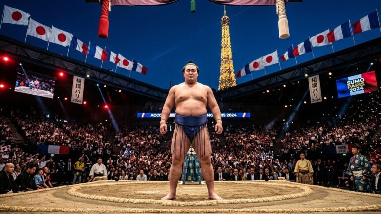 Sumo en Europe : Pourquoi Londres et Paris Accueillent les Rikishis