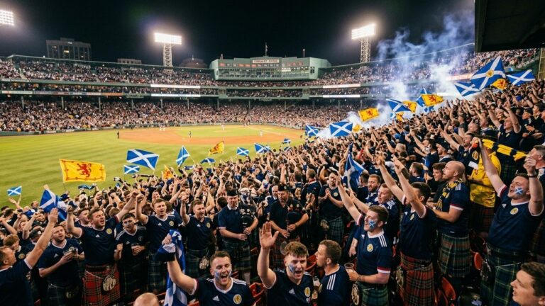 Supporters Écossais Enflamment un Stade de Baseball lors de la Coupe du Monde 2026