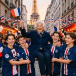 Supporters PSG et Mamie Mireille : Une Rencontre Émouvante