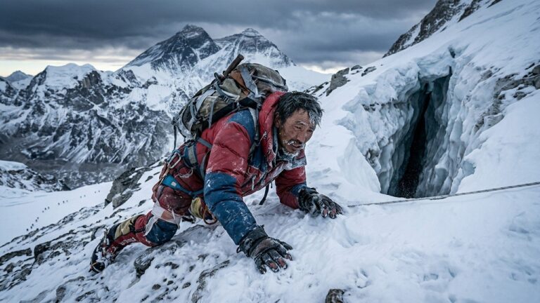 Survie Miraculeuse d’un Alpiniste sur l’Everest : Six Jours en Enfer