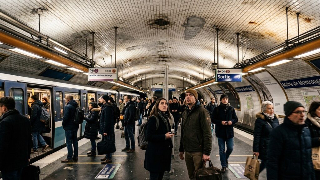Taches au Plafond Gare du Nord : Inquiétude des Voyageurs