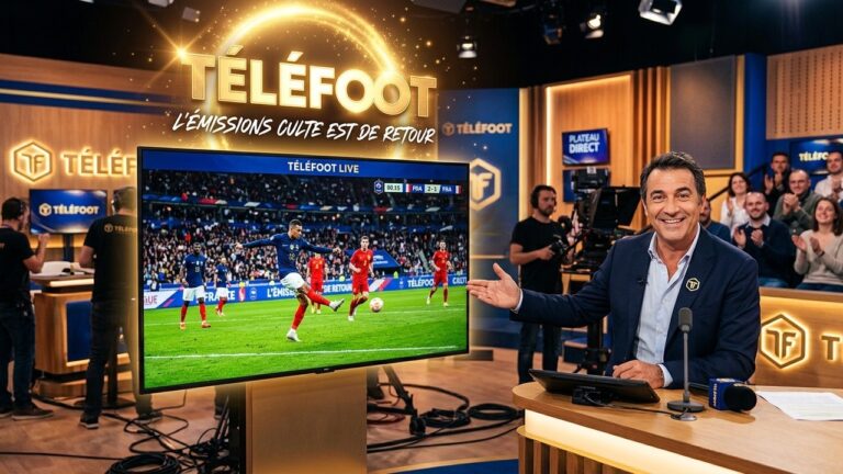 Téléfoot Revient sur TF1 : Le Football Domine à Nouveau l&rsquo;Écran